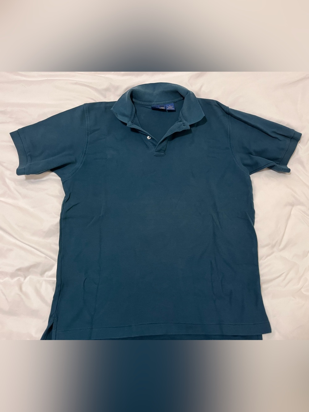 Men's Deep Teal Short-Sleeve Polo